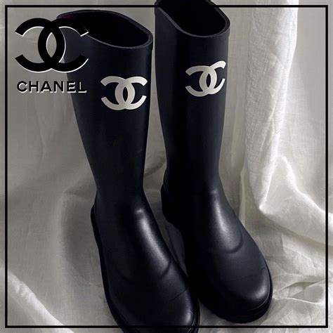 chanel rain boots replica|chanel boots price.